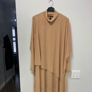 BCBG MAXARIZA Dress Women's XL Beige